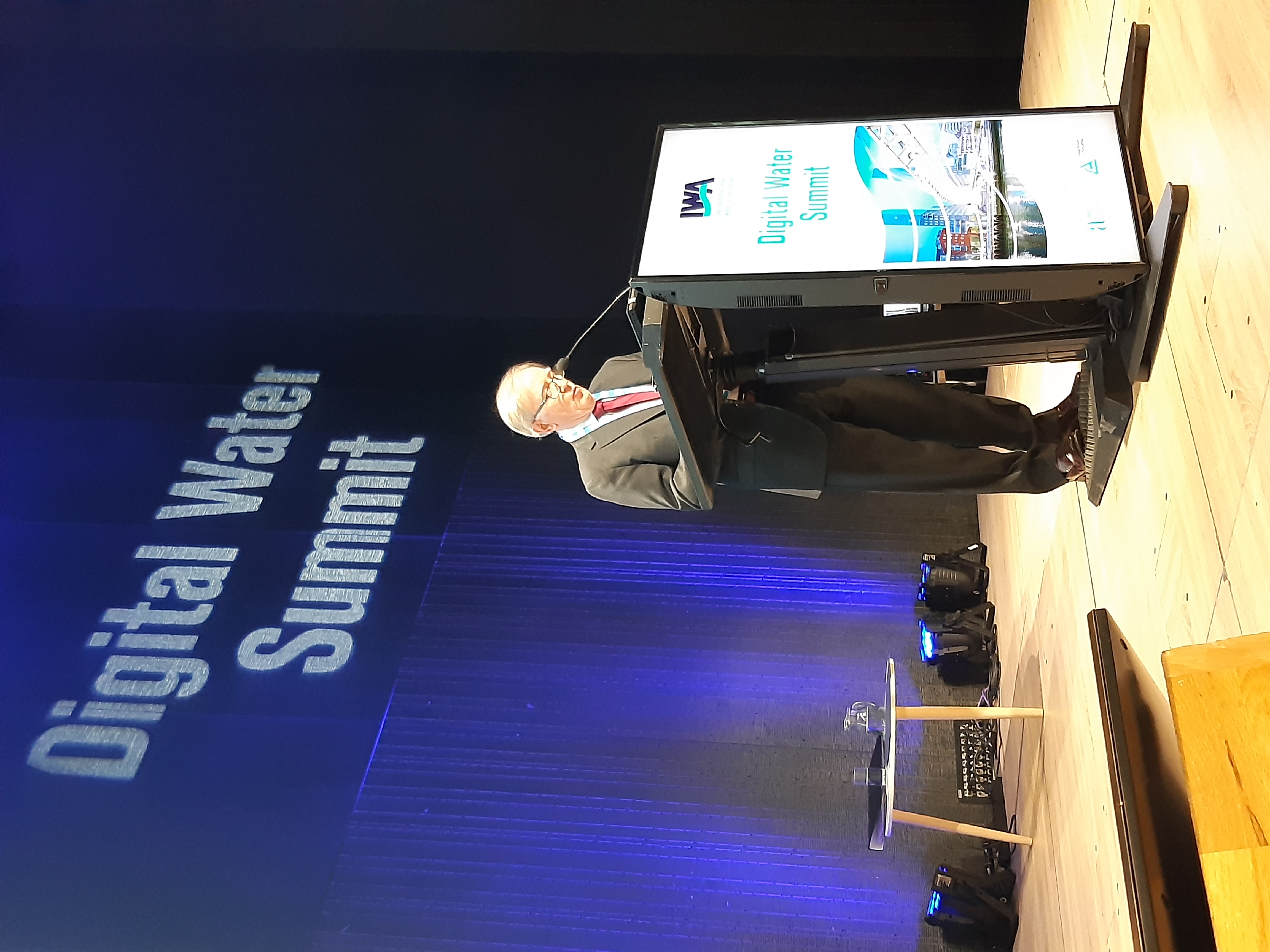 El presidente de AEAS participa en la inauguración del congreso internacional IWA Digital Water Summit que se celebra en Bilbao