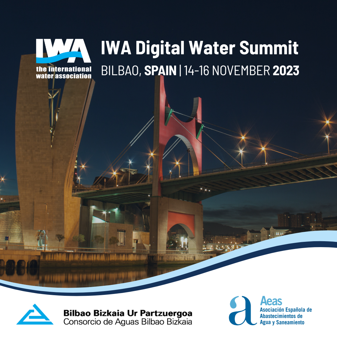 Bilbao acogerá el segundo congreso internacional IWA Digital Water Summit del 14 al 16 de noviembre