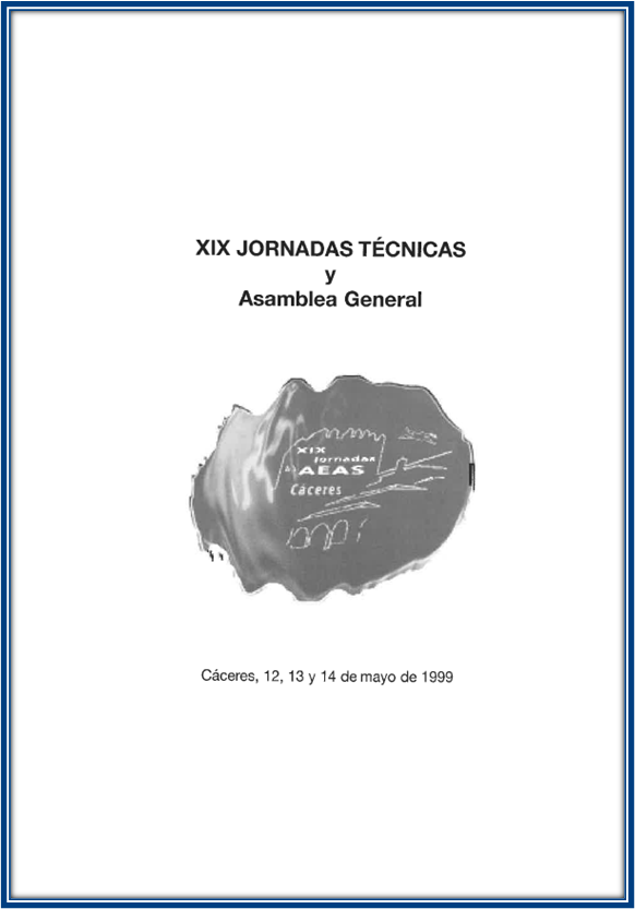 1999 - XIX Jornadas Técnicas de AEAS