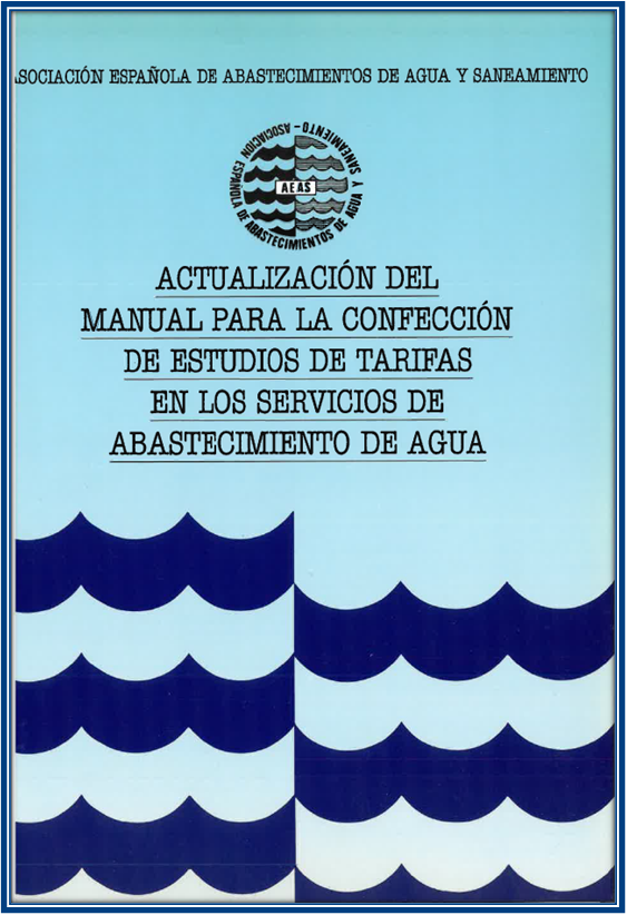1997 - Manual para la confección de estudios de tarifas en los servicios de abastecimiento de agua