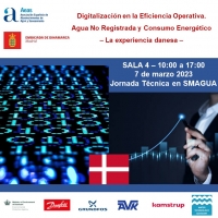 SMAGUA 2023. JORNADA "Digitalización en la Eficiencia Operativa. Agua No Registrada y consumo energético. La experiencia danesa"